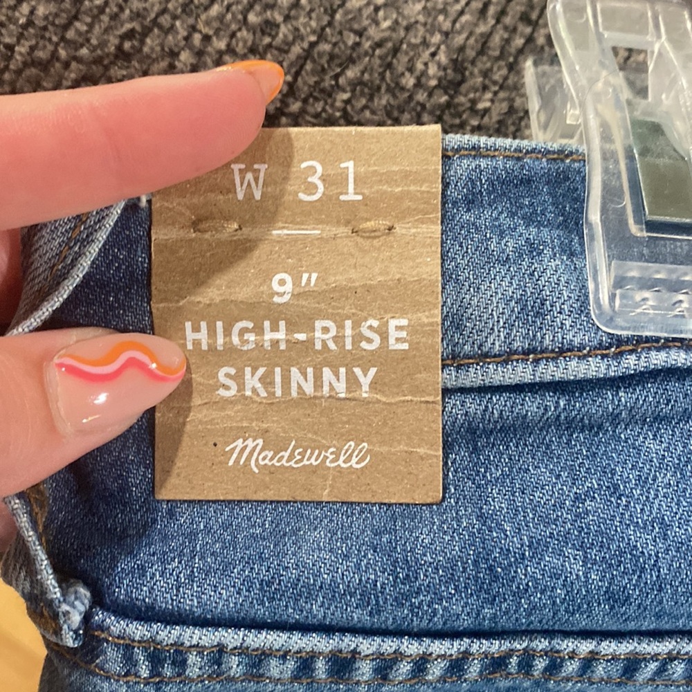 Madewell high rise skinny W31 - Picture 4 of 4